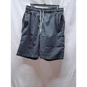 Silkworld Dark Blue w/White contrast stitching Swim trunks Large
